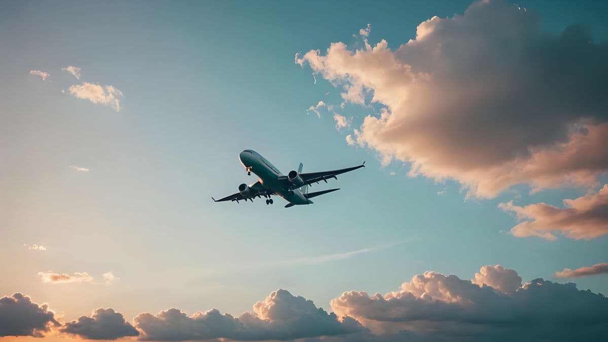 Flight Hero Background